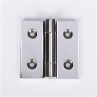 不銹鋼316高鐵合頁65*65*5mm, 壓鑄不銹鋼厚鉸鏈